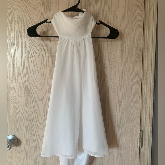 Eva Mendes white halter top - Picture 1 of 2